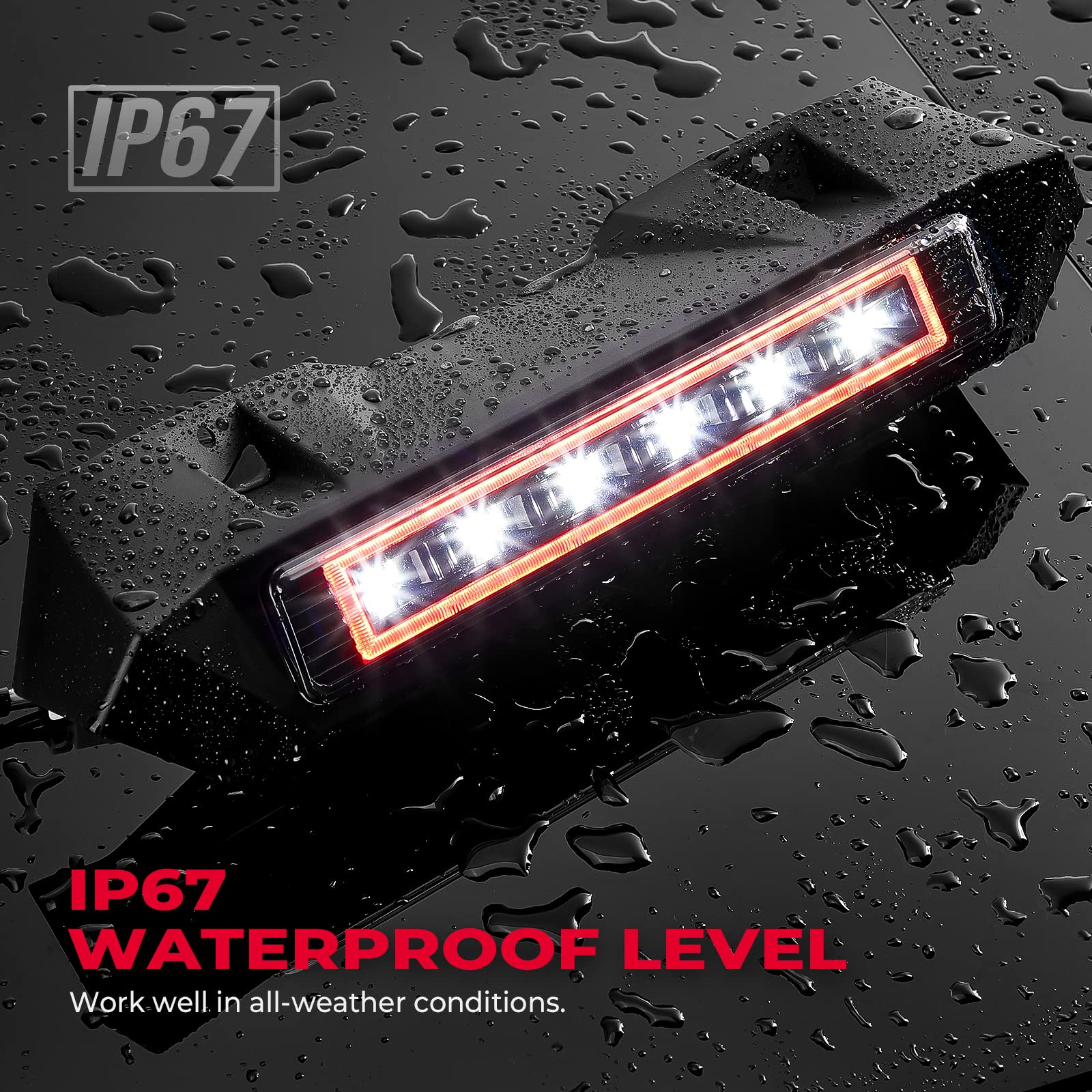 Photo of Tail Light, Rear Light for Can-Am Maverick X3/MAX by Kemimoto - Premium for UTVs / Side by Sides