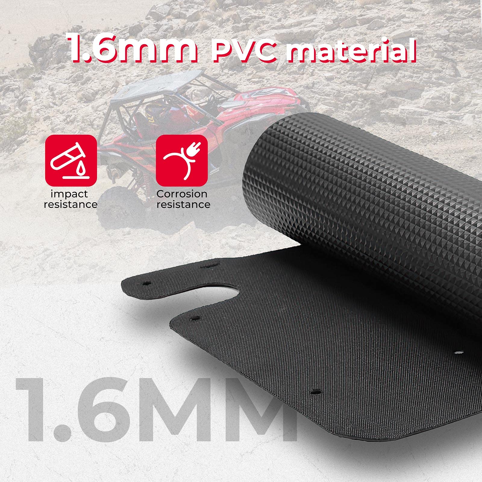 Photo of Mud Guard For Honda Talon 1000R/ 1000X/ 1000X-4 by Kemimoto - Premium for UTVs / Side by Sides