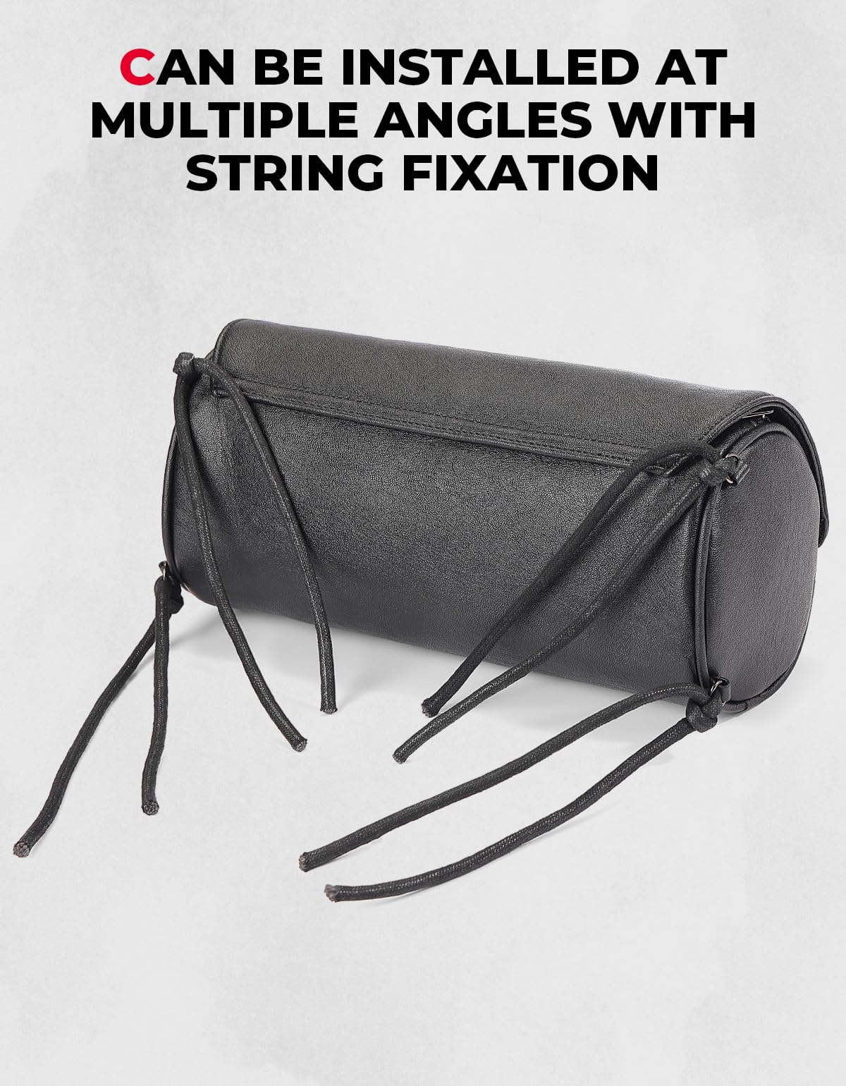 Photo of Motorcycle Fork Handlebar Bag for Harley by Kemimoto - Premium for UTVs / Side by Sides