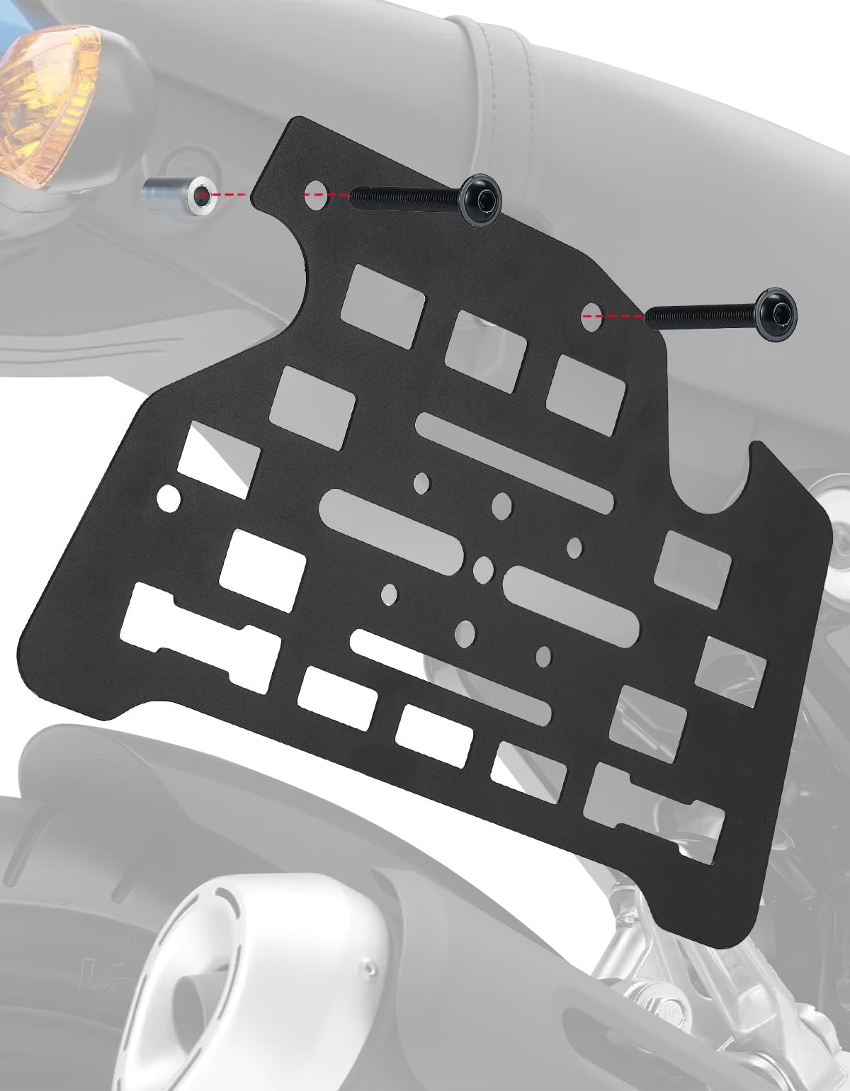 Photo of Luggage Side Rack for GROM MSX125 2022-2024 by Kemimoto - Premium for UTVs / Side by Sides