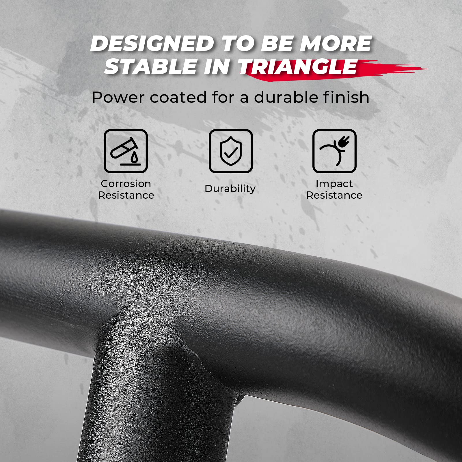 Photo of Rear Bumper Brush Guard for CFMOTO ZForce 950 Accessories by Kemimoto - Premium for UTVs / Side by Sides