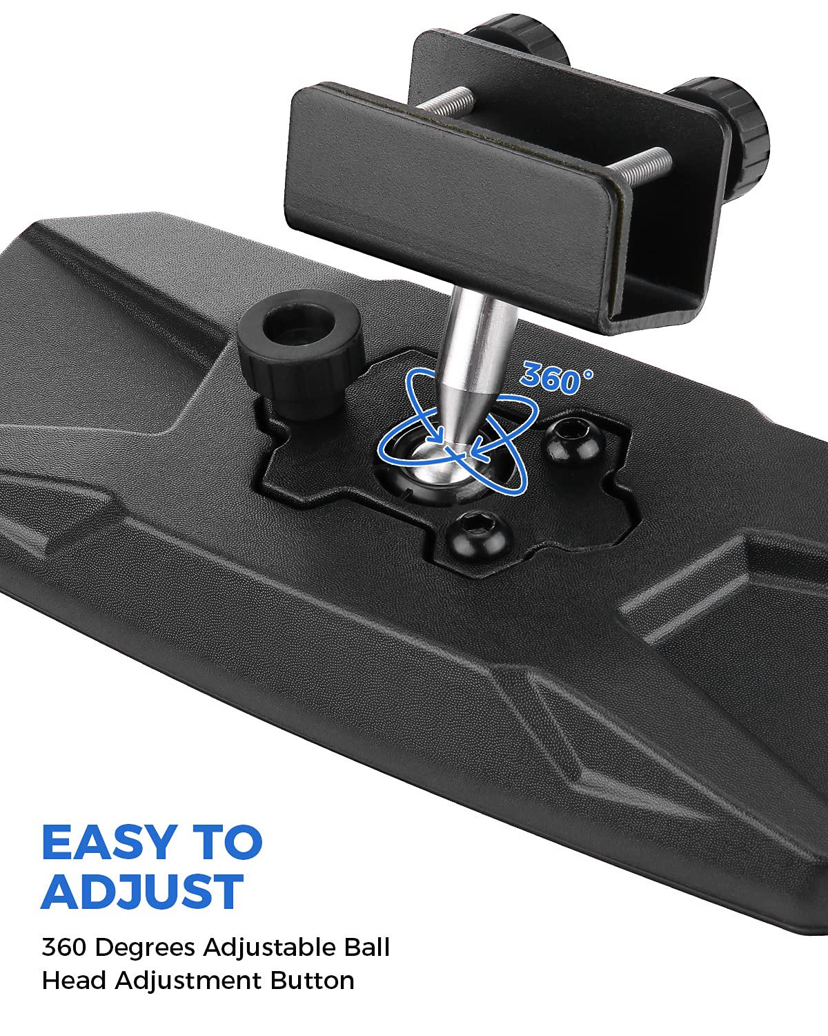 Photo of Universal Marine Boat Rear View Mirror by Kemimoto - Premium for UTVs / Side by Sides