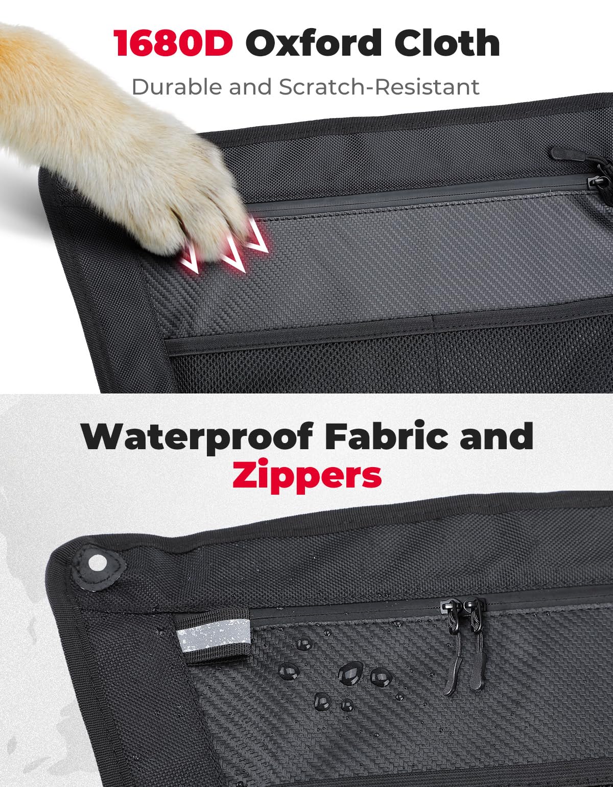 Photo of Golf Cart Overhead Storage Bag for 2/2+2 Passenger EZGO RXV by Kemimoto - Premium for UTVs / Side by Sides