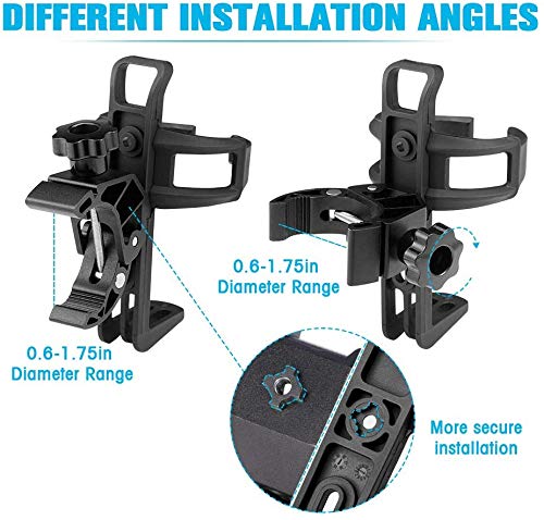 Photo of Universal Cup Holder by Kemimoto - Premium for UTVs / Side by Sides
