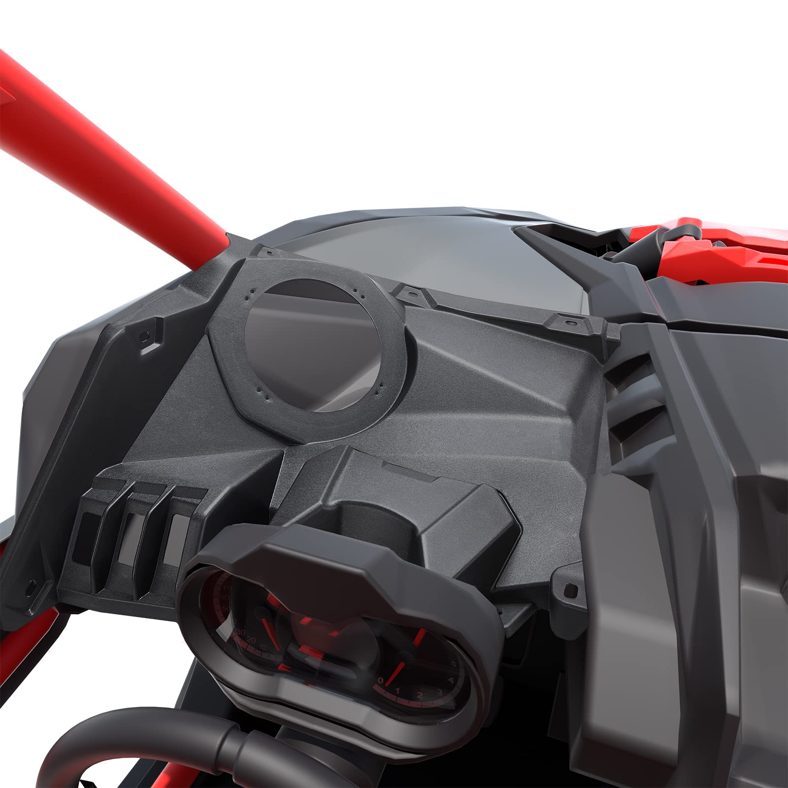 Photo of Front Dash Speaker Pods for Can Am Maverick X3 / X3 Max by Kemimoto - Premium for UTVs / Side by Sides