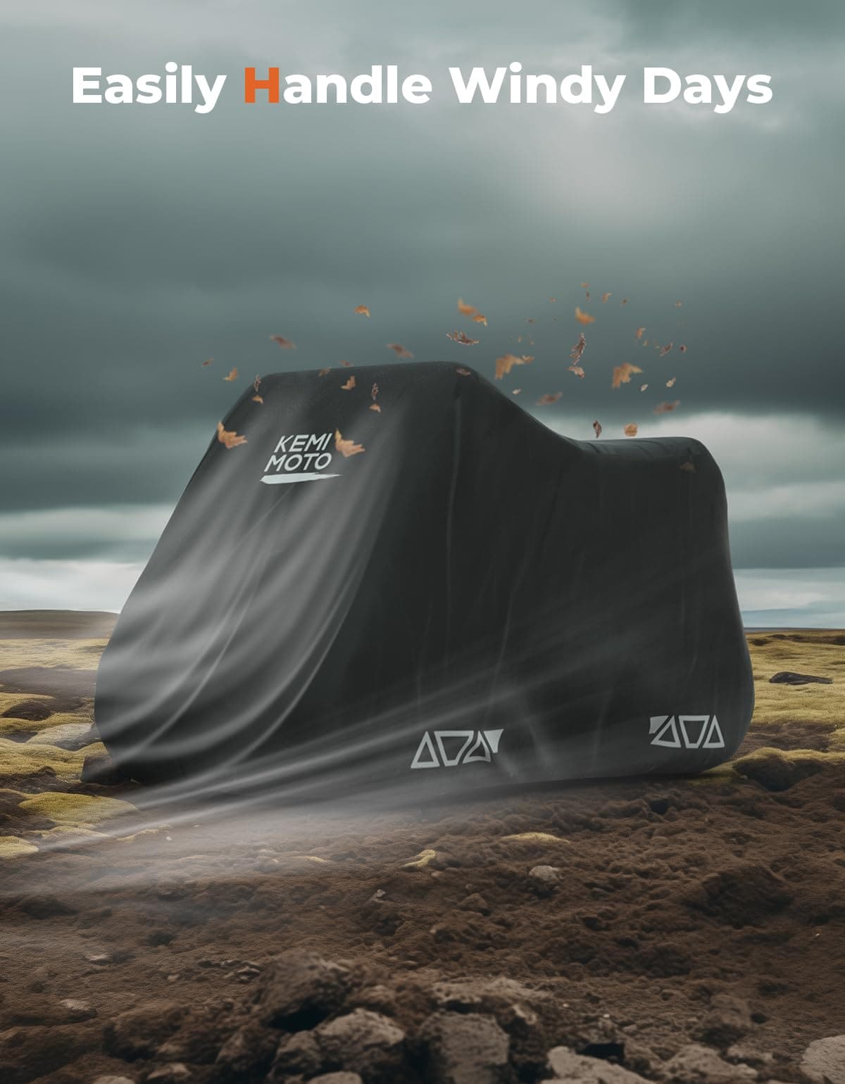Photo of Small ATV 300D Heavy Duty Cover for X-PRO 40cc Eagle 40cc Razor Dirt Quad by Kemimoto - Premium for UTVs / Side by Sides