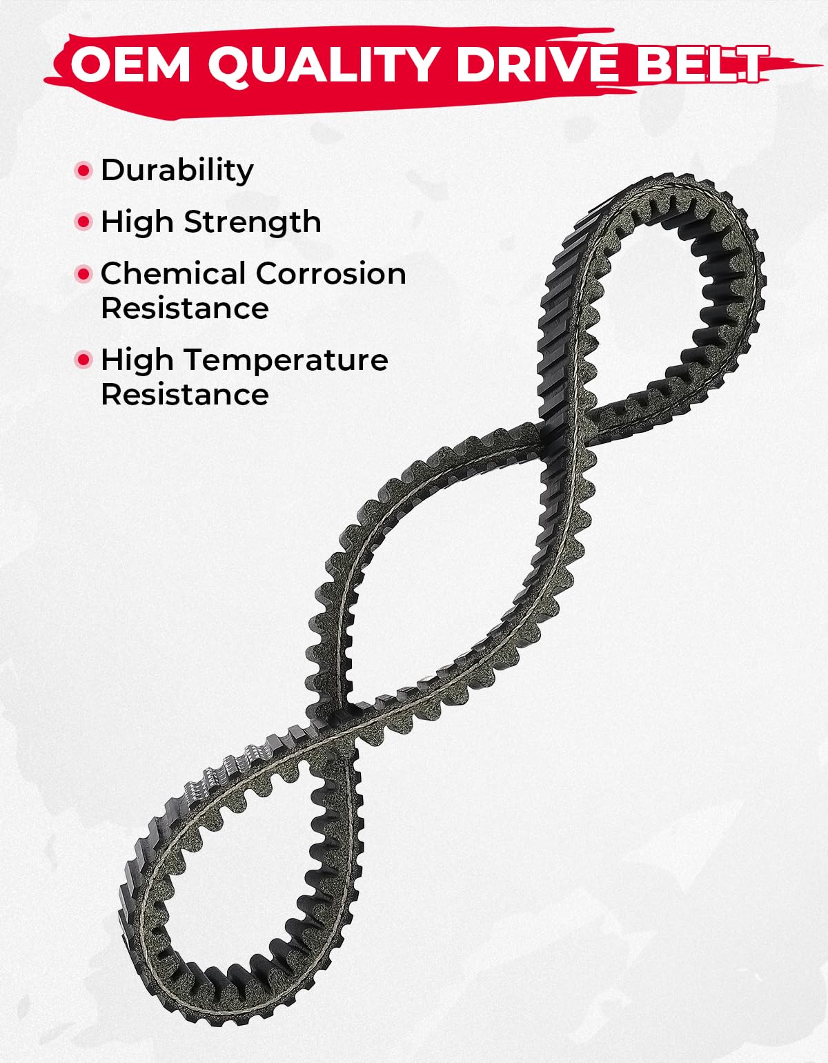 Photo of CVT Drive Belt for Kawasaki Teryx 800 / Teryx 4 by Kemimoto - Premium for UTVs / Side by Sides