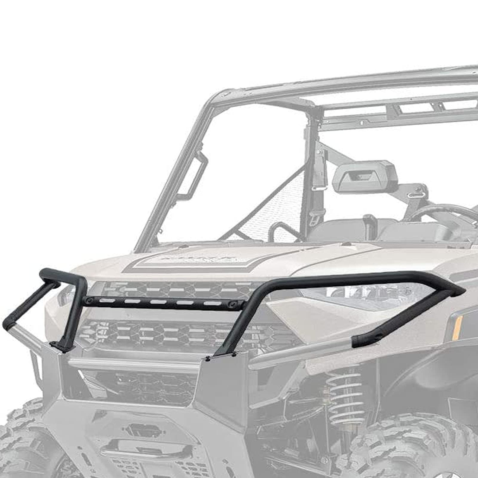 Photo of Kemimoto Front Bumper Upper Brush Guard for Polaris Ranger XP 1000 / Crew 2018-2024 by Kemimoto - Premium for UTVs / Side by Sides