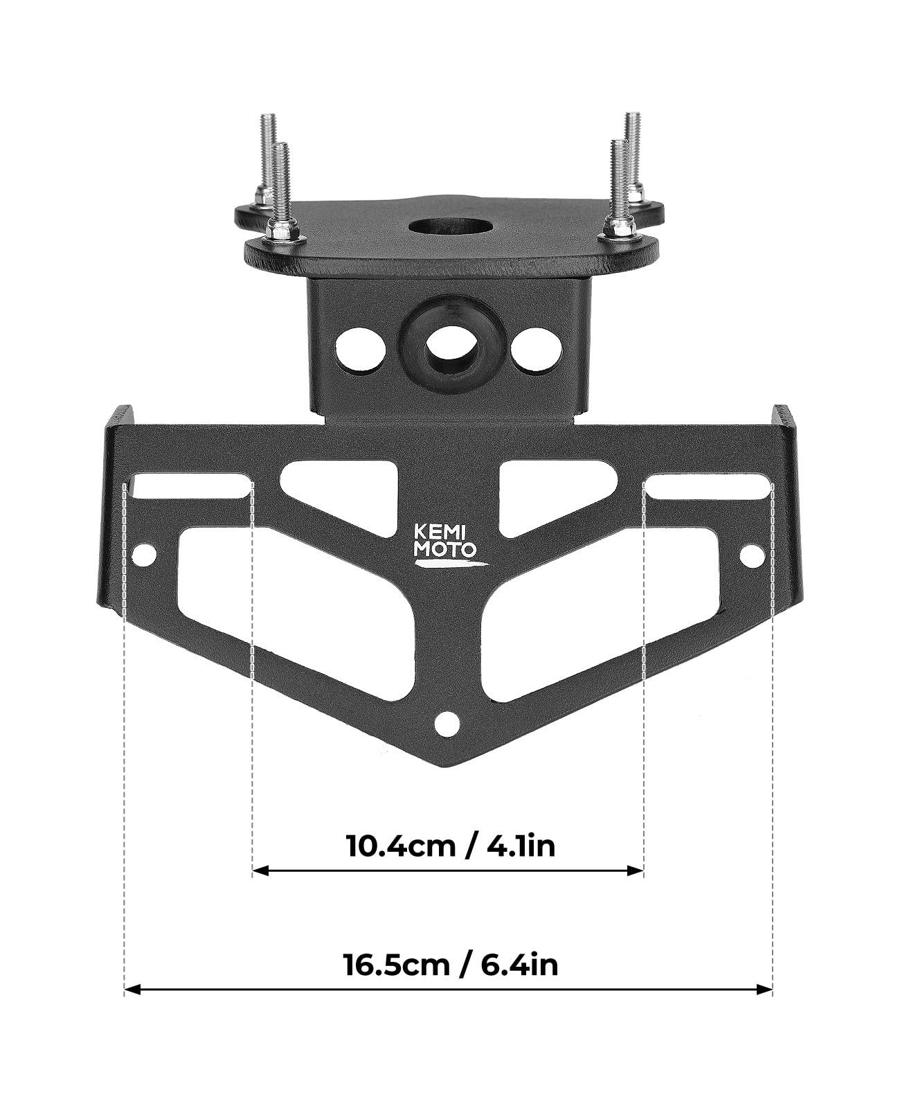 Photo of Fender Eliminator License Plate Bracket for MT09 FZ09 2021-2023 by Kemimoto - Premium for UTVs / Side by Sides