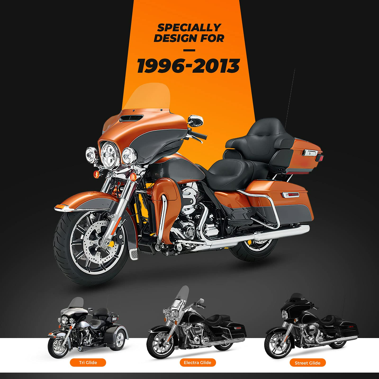 Windshield Bags for Touring Street Glide Electra Glide