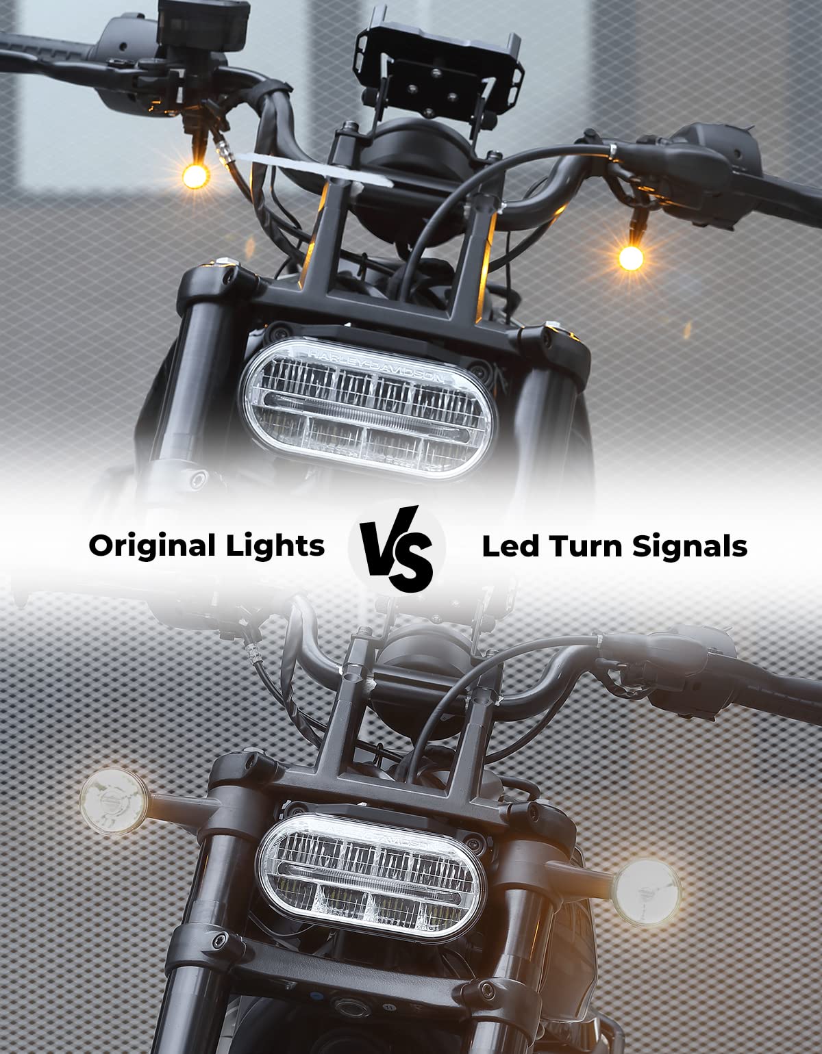 Photo of Motorcycle Turn Signal Fit SS1250 Sportster S 1250 by Kemimoto - Premium for UTVs / Side by Sides