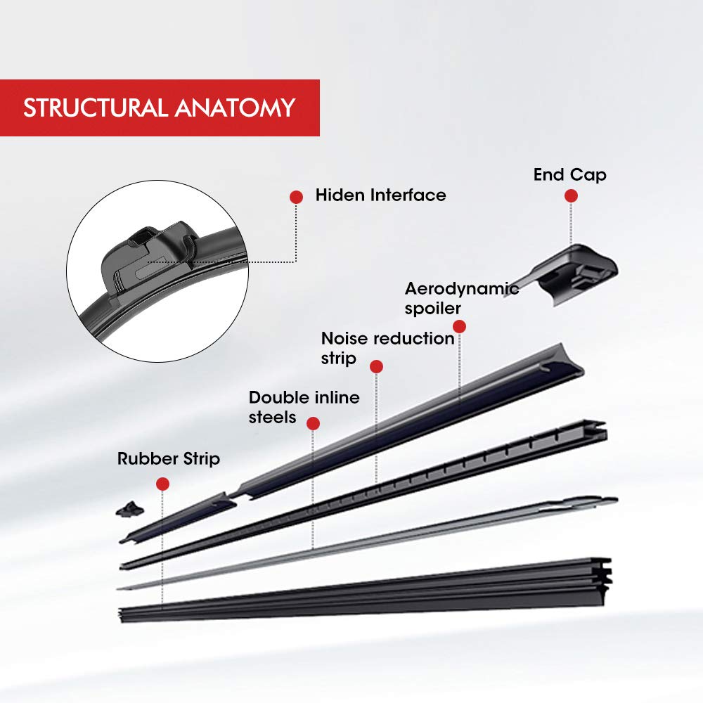 Photo of UTV Hand Operated Manual Windshield Wiper Kit by Kemimoto - Premium for UTVs / Side by Sides