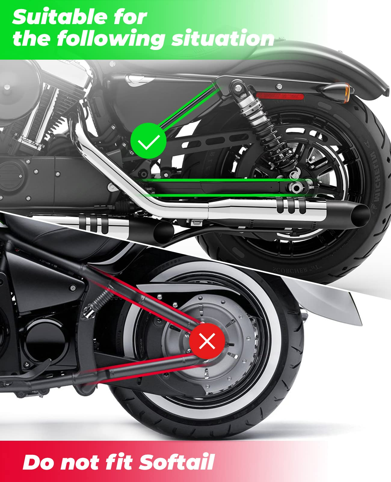 Photo of Swingarm Side Tool Bag for Harley by Kemimoto - Premium for UTVs / Side by Sides