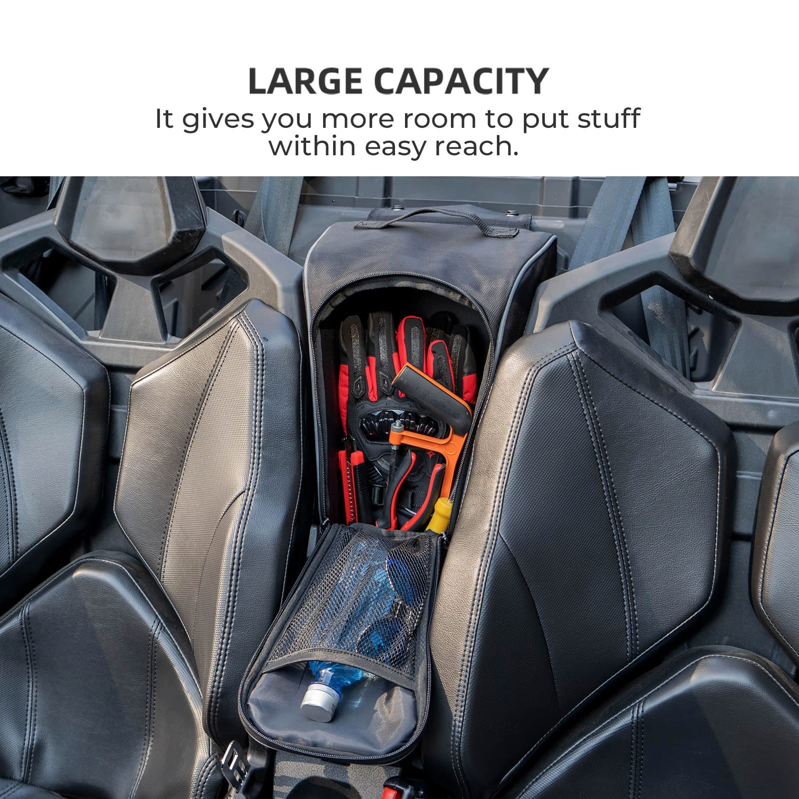 Photo of Kemimoto 1680D Door Bags & Center Bag for Polaris RZR PRO XP 2020-2024 by Kemimoto - Premium for UTVs / Side by Sides