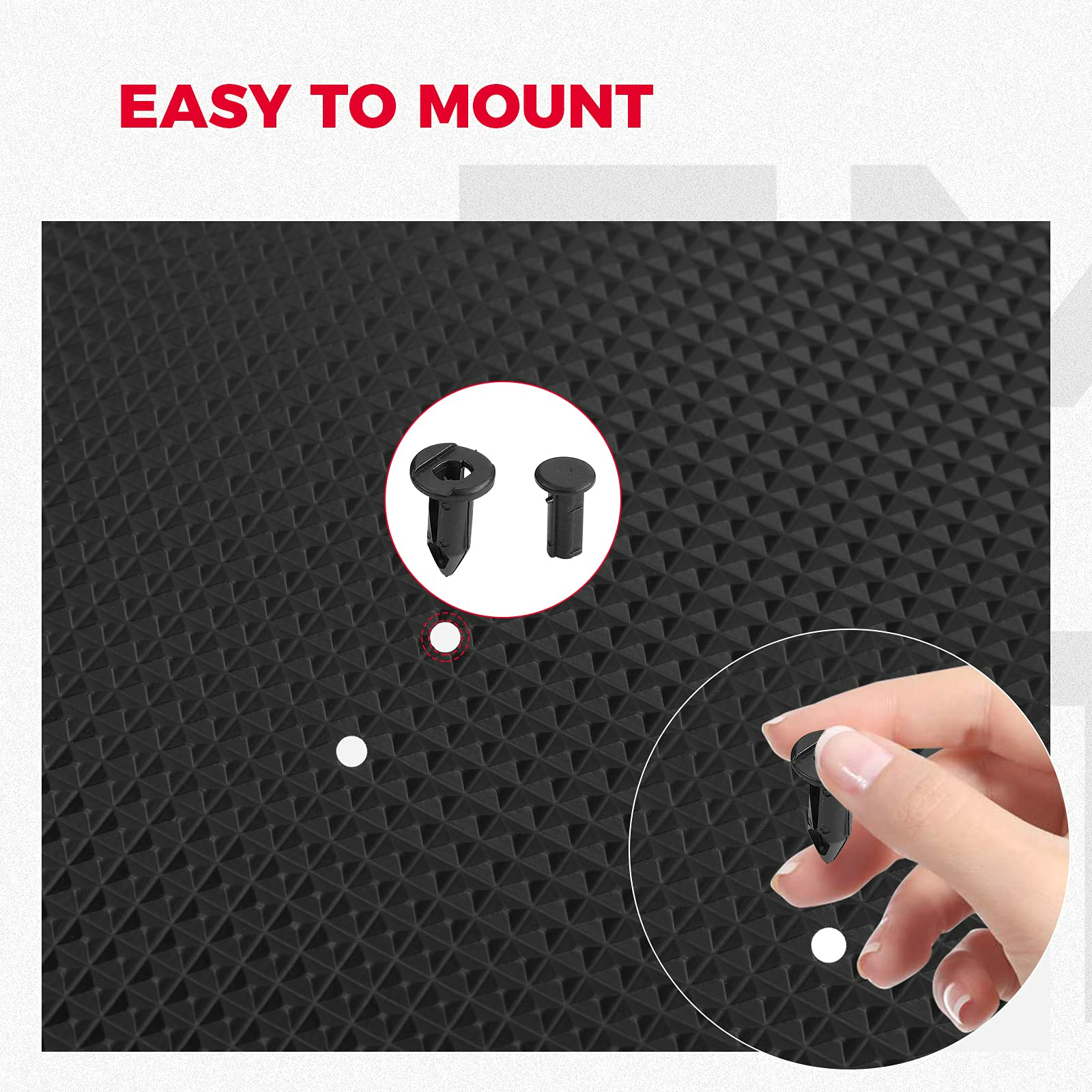 Photo of Mud Guard for Honda Talon 1000R/ 1000X 3 pcs by Kemimoto - Premium for UTVs / Side by Sides
