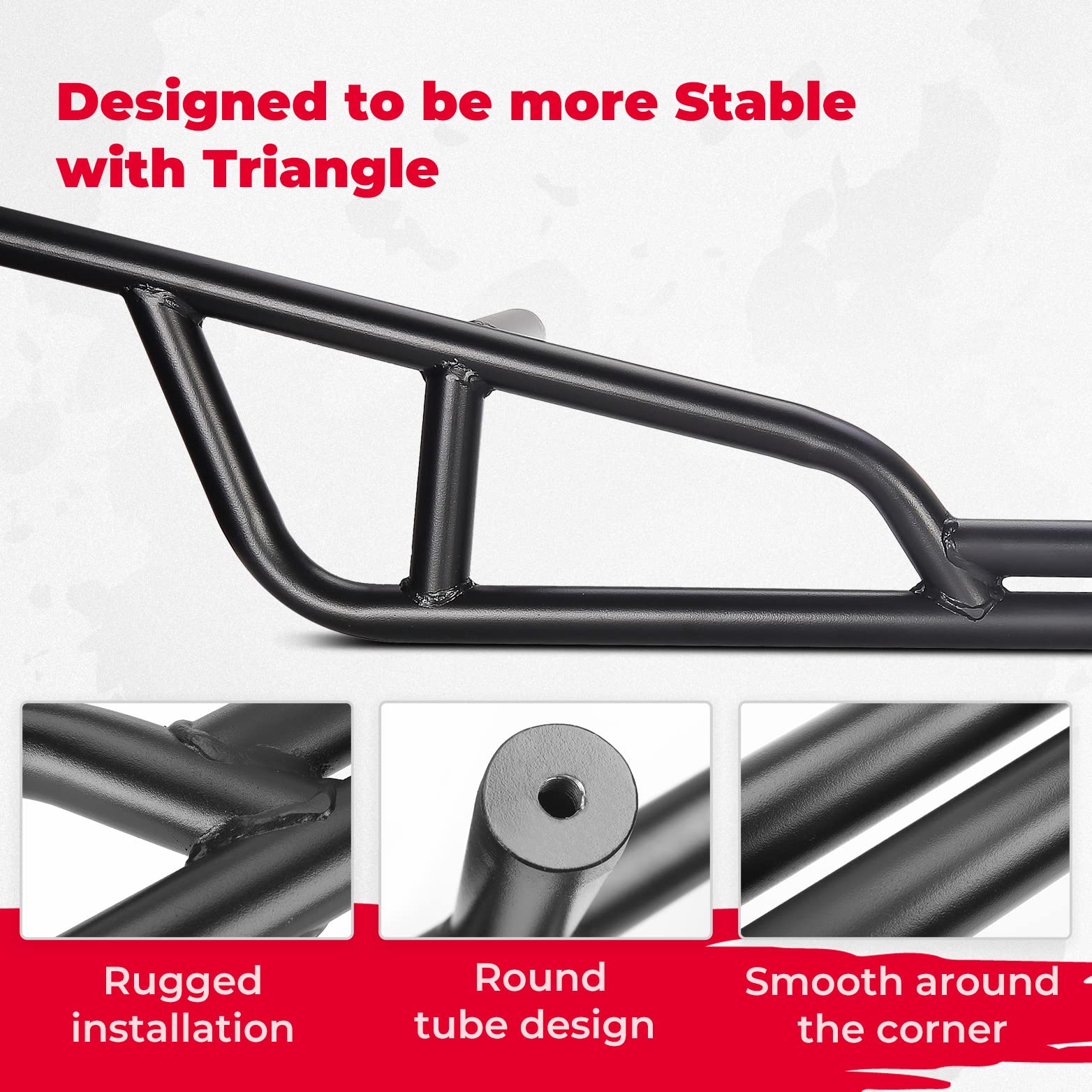 Photo of Plastic Roof & Nerf Bars For Can-Am Maverick X3 by Kemimoto - Premium for UTVs / Side by Sides