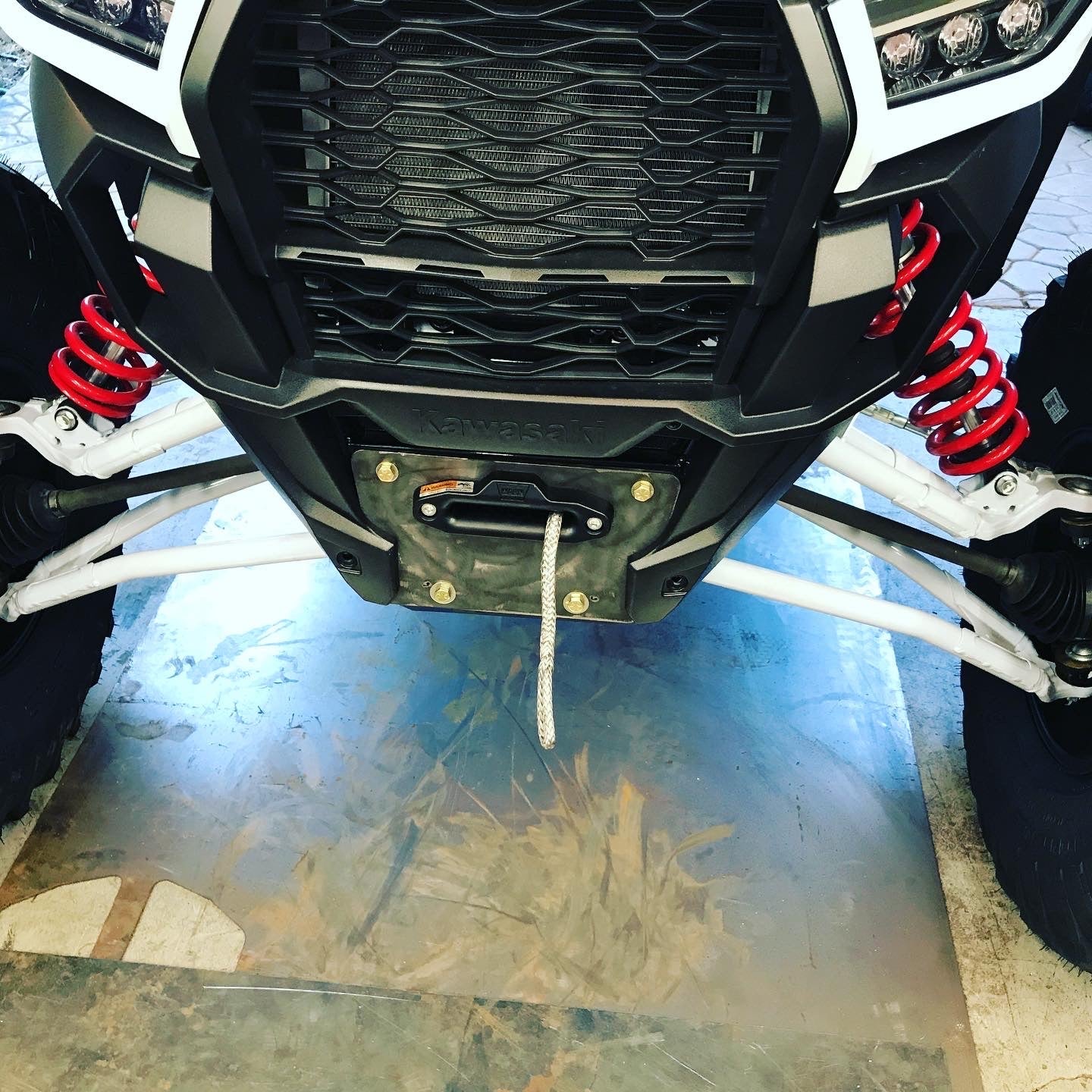 Photo of KRX Winch Plate by All Terrain Concepts - Premium SXS for UTVs / Side by Sides