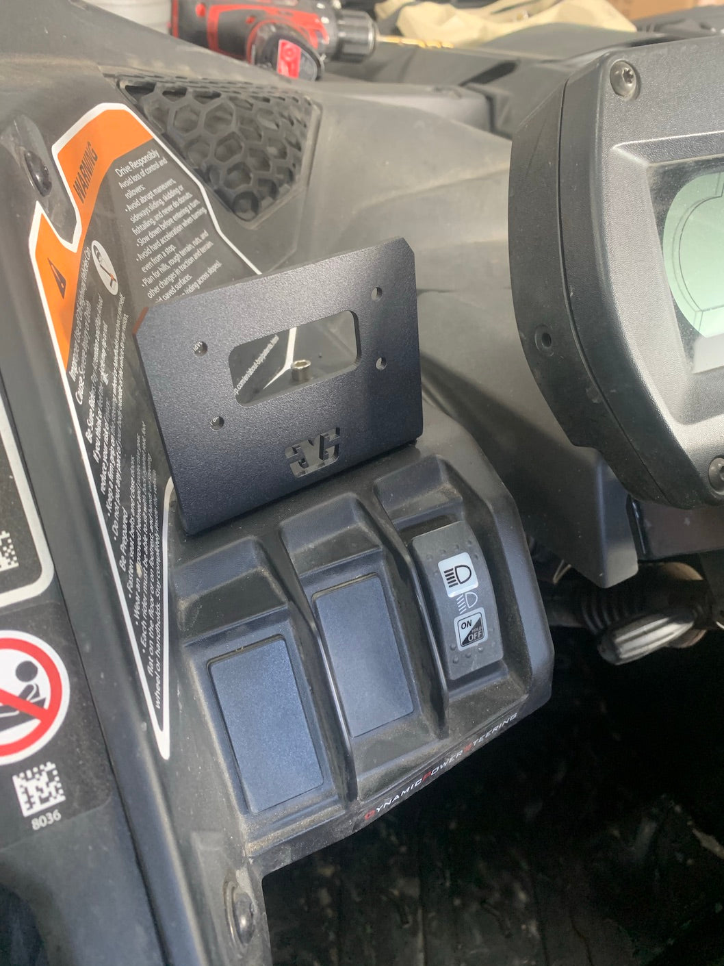 Can-Am X3 Switch Pros Dash Mount - Made in USA