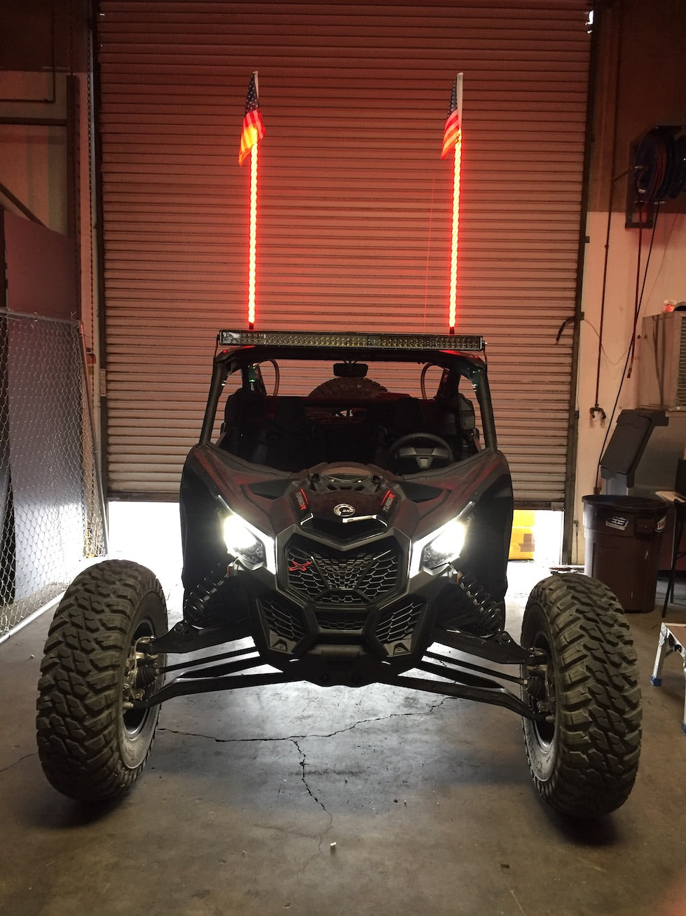 Photo of Can Am X3 50" LED Bar Mount USA Made by GGLighting - Premium for UTVs / Side by Sides