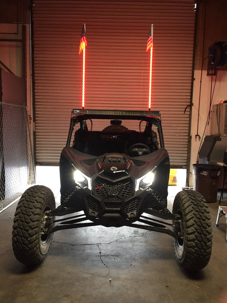 Photo of Can Am X3 50" LED Bar Mount USA Made by GGLighting - Premium for UTVs / Side by Sides