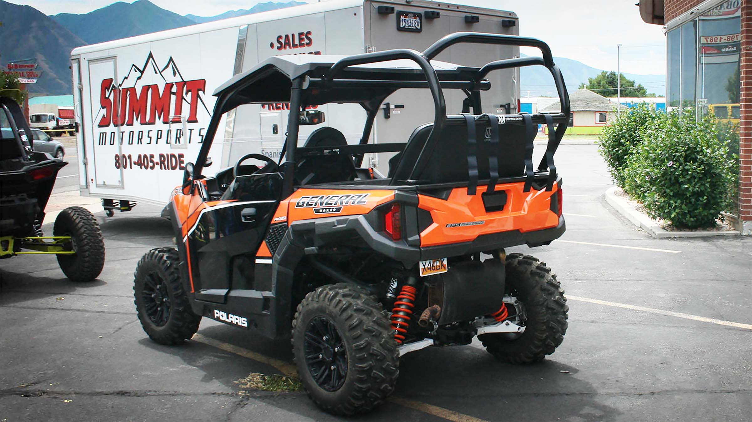 General 4 Backseat and Roll Cage Kit - Added Safety + Easy Install (2016+)