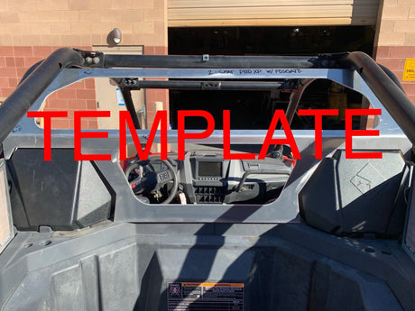 Photo of POLARIS RZR PRO XP / TURBO R REAR WINDSHIELD TO FIT WITH W/ROCKFORD FOSGATE SYSTEM 2020-24 by Dirt Warrior Accessories - Premium WINDSHIELD for UTVs / Side by Sides