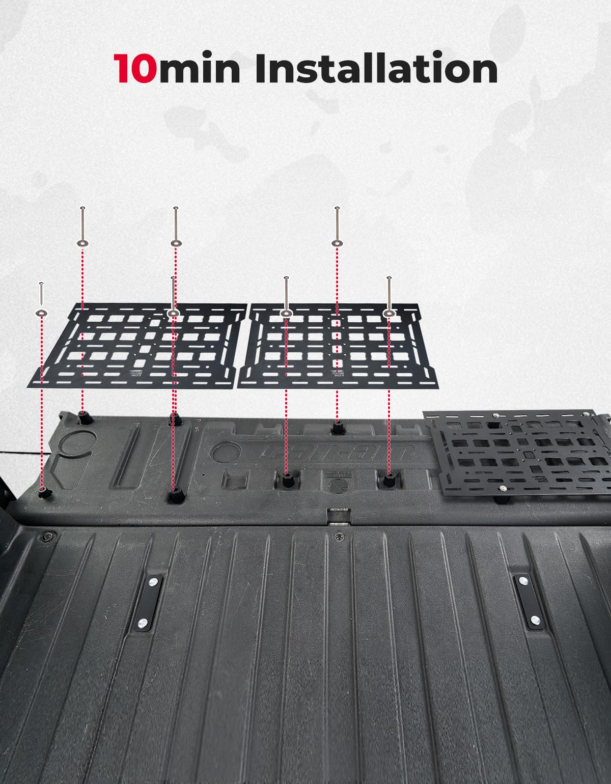 Photo of Molle Panel 3-Pack for Can-Am Defender HD10|9|8|7|5 by Kemimoto - Premium for UTVs / Side by Sides