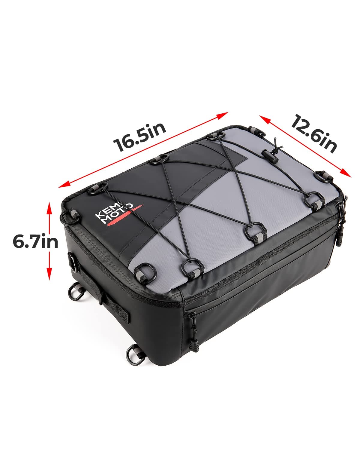 Photo of Motorcycle Universal Cooler Tail Bag 16L by Kemimoto - Premium for UTVs / Side by Sides
