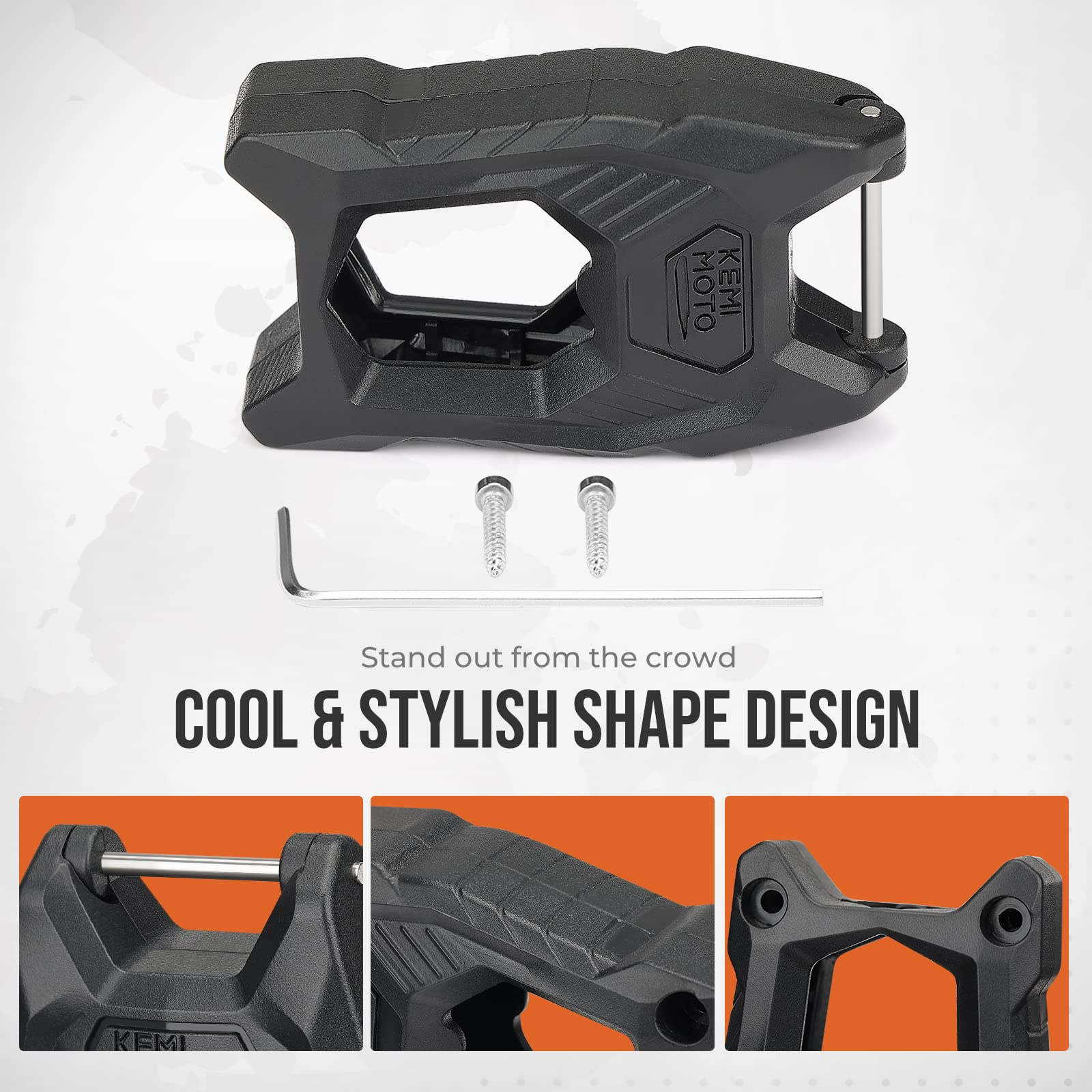 Photo of Key Holder Fit Can-am Ryker/Outlander by Kemimoto - Premium for UTVs / Side by Sides