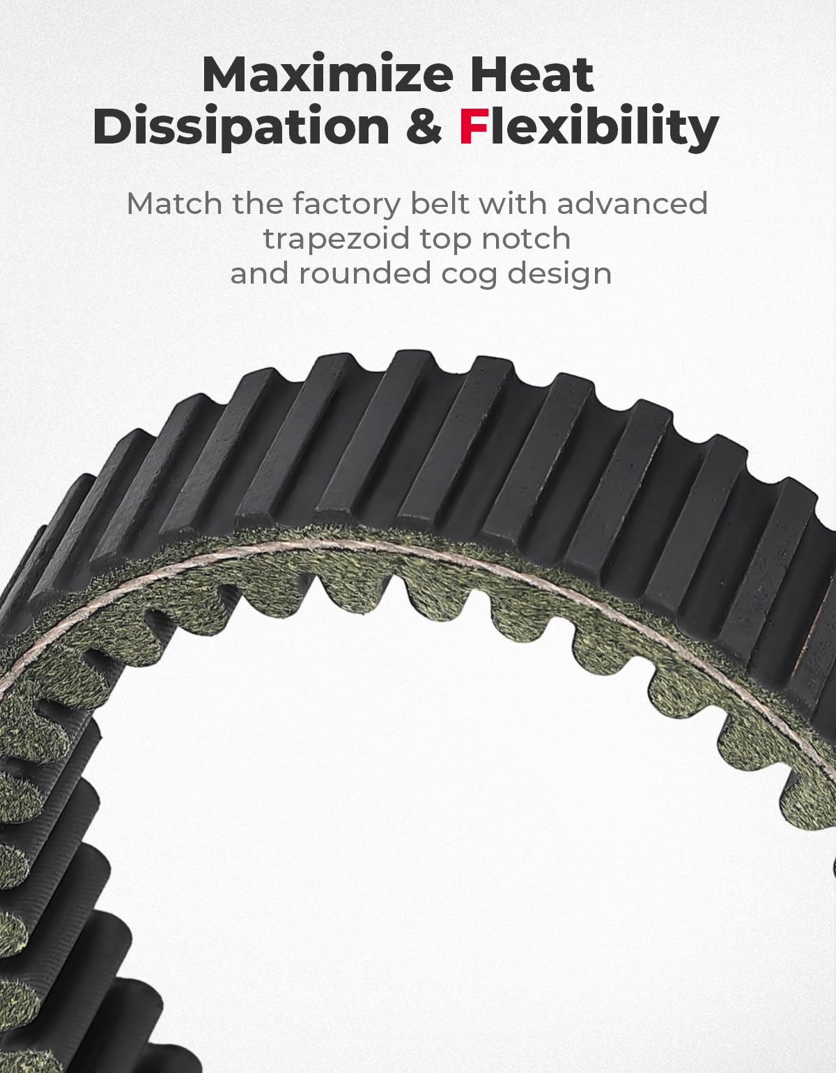 Photo of UTV Drive Belt for Polaris Ranger 1000 XP/ Polaris Xpedition/ RZR XP/ 4 1000 by Kemimoto - Premium for UTVs / Side by Sides