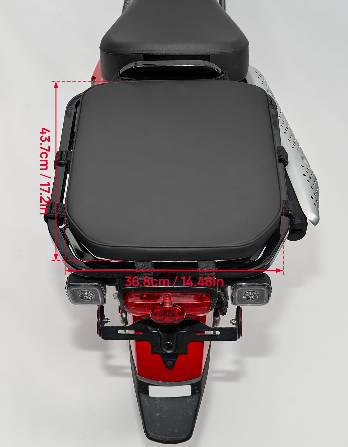 Photo of Rear Passenger Seat Pad for CT125 Trail 125 Hunter Cub 2021-2024 by Kemimoto - Premium for UTVs / Side by Sides