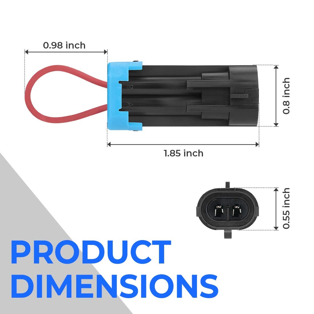 Photo of UTV Seat Belt Bypass(2 PCS) by Kemimoto - Premium for UTVs / Side by Sides