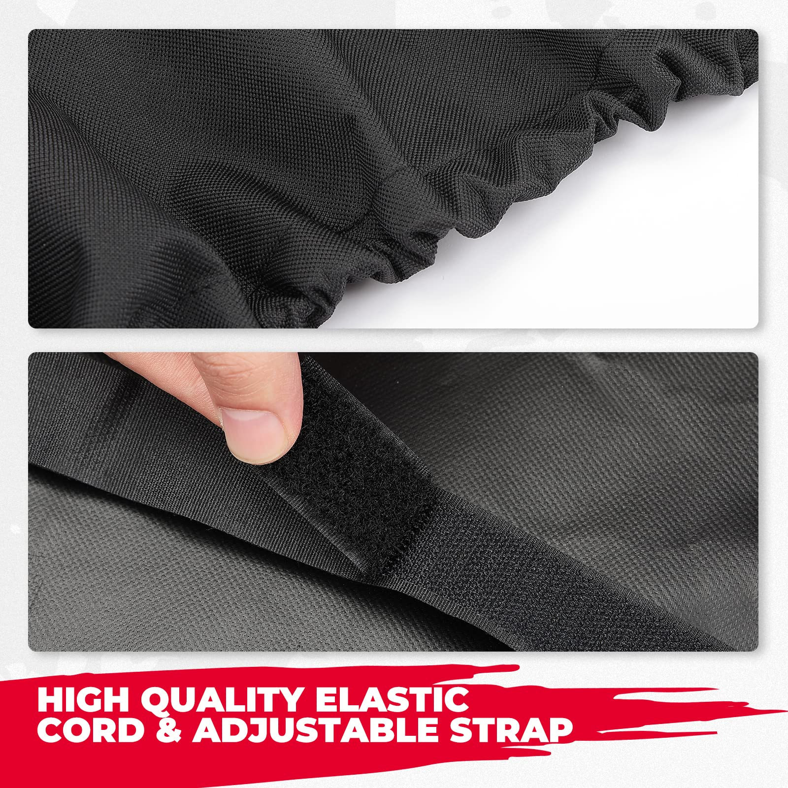 Photo of Seat Covers w/ Back Seat Cover for Polaris Ranger 500 700 800 by Kemimoto - Premium for UTVs / Side by Sides
