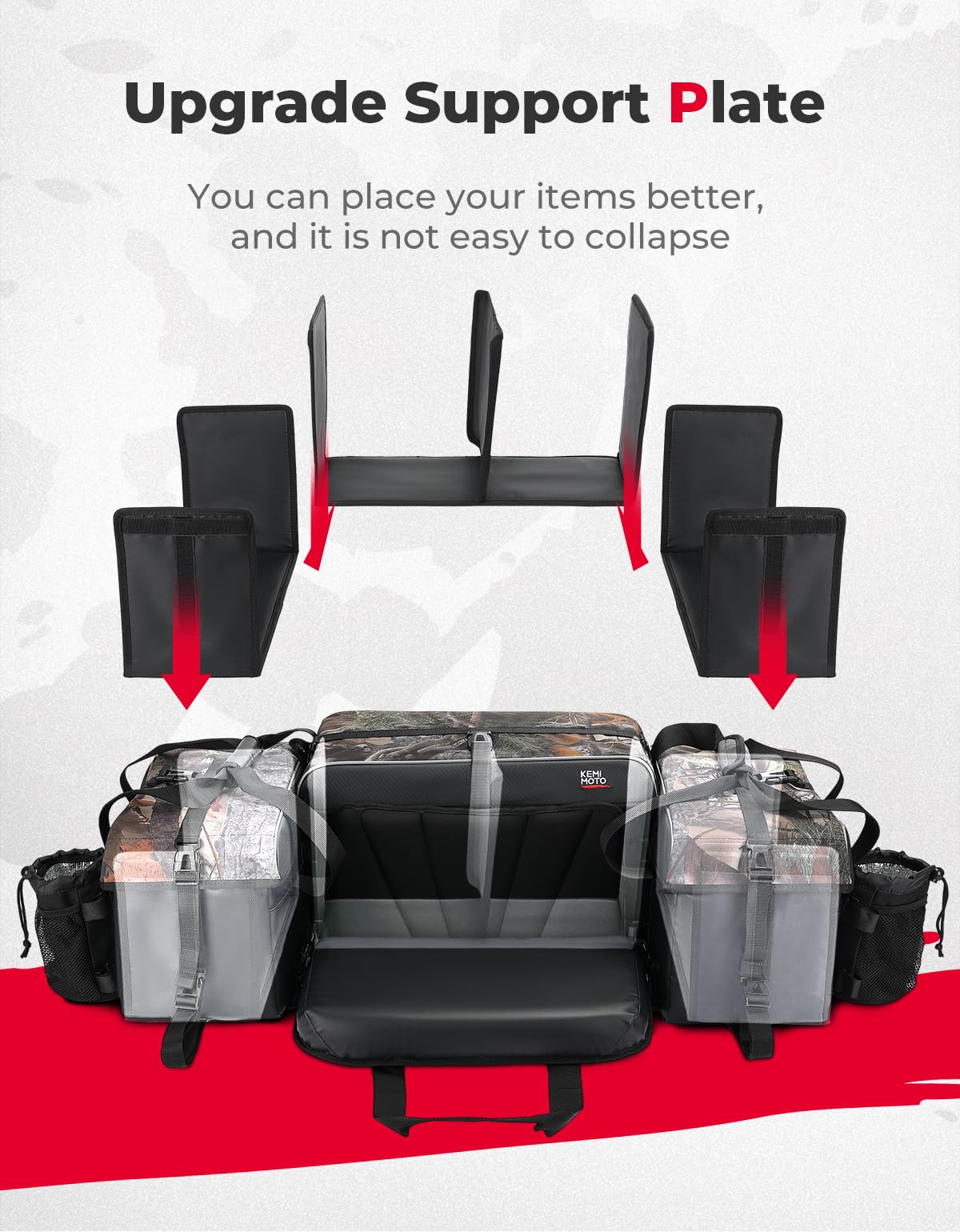 Photo of ATV 76L Seat Cargo Bag /Cushion Soft Cooler Bags by Kemimoto - Premium for UTVs / Side by Sides
