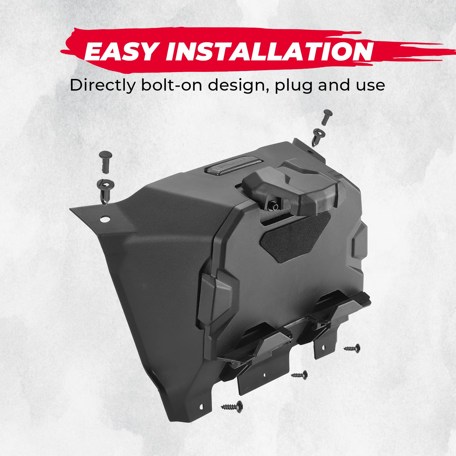 Photo of Tablet Holder With Storage Box for Polaris RZR PRO XP/ TURBO by Kemimoto - Premium for UTVs / Side by Sides