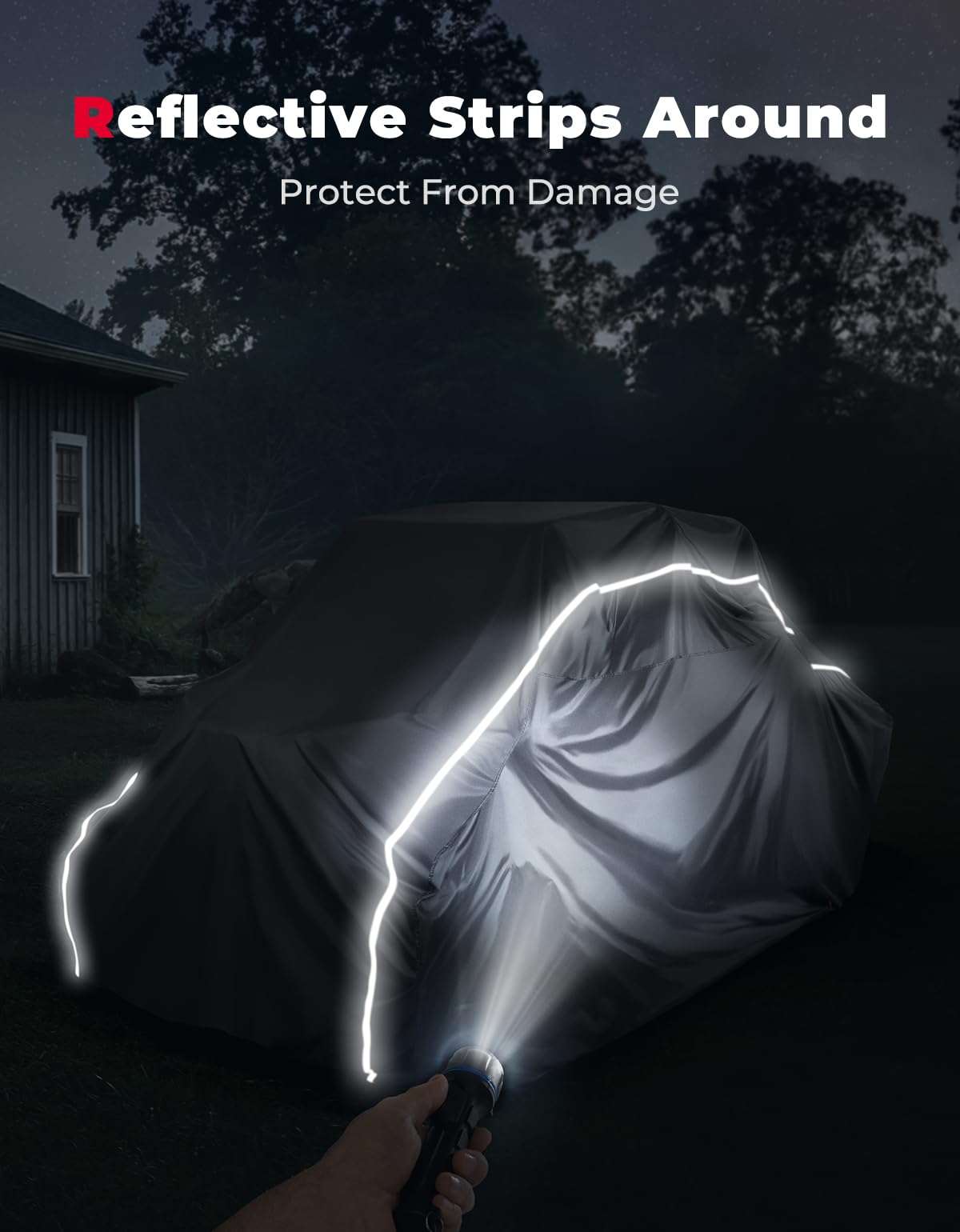 Photo of 4-Seater UTV Cover for RZR / Ranger / Defender / UForce / Mule by Kemimoto - Premium for UTVs / Side by Sides