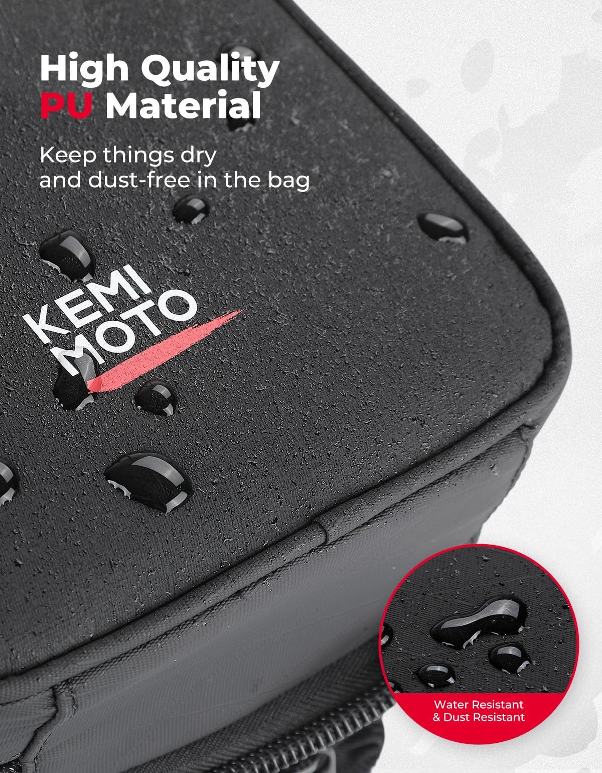 Photo of UTV Armrest Safe Storage Bag for Polaris RZR 900 S 1000 XP Turbo Trail by Kemimoto - Premium for UTVs / Side by Sides