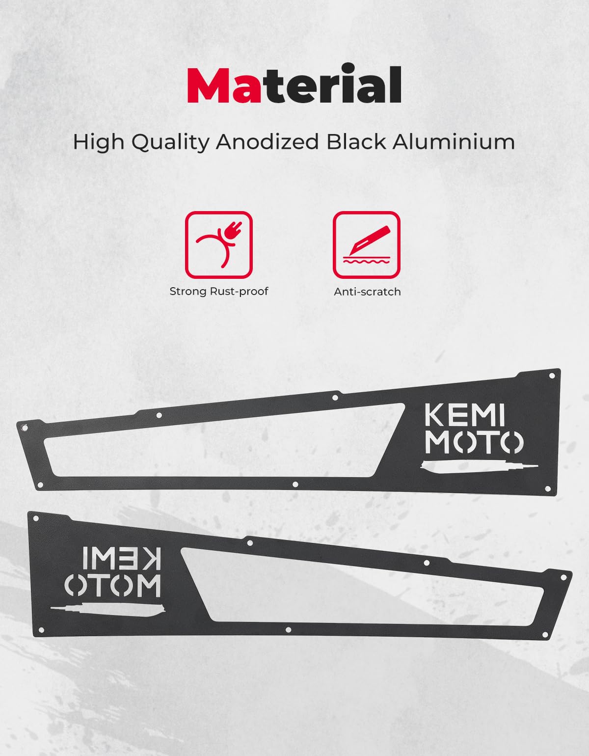 Photo of Side Vent Covers for RZR XP 1000/ 4 1000 (2014-2023) by Kemimoto - Premium for UTVs / Side by Sides