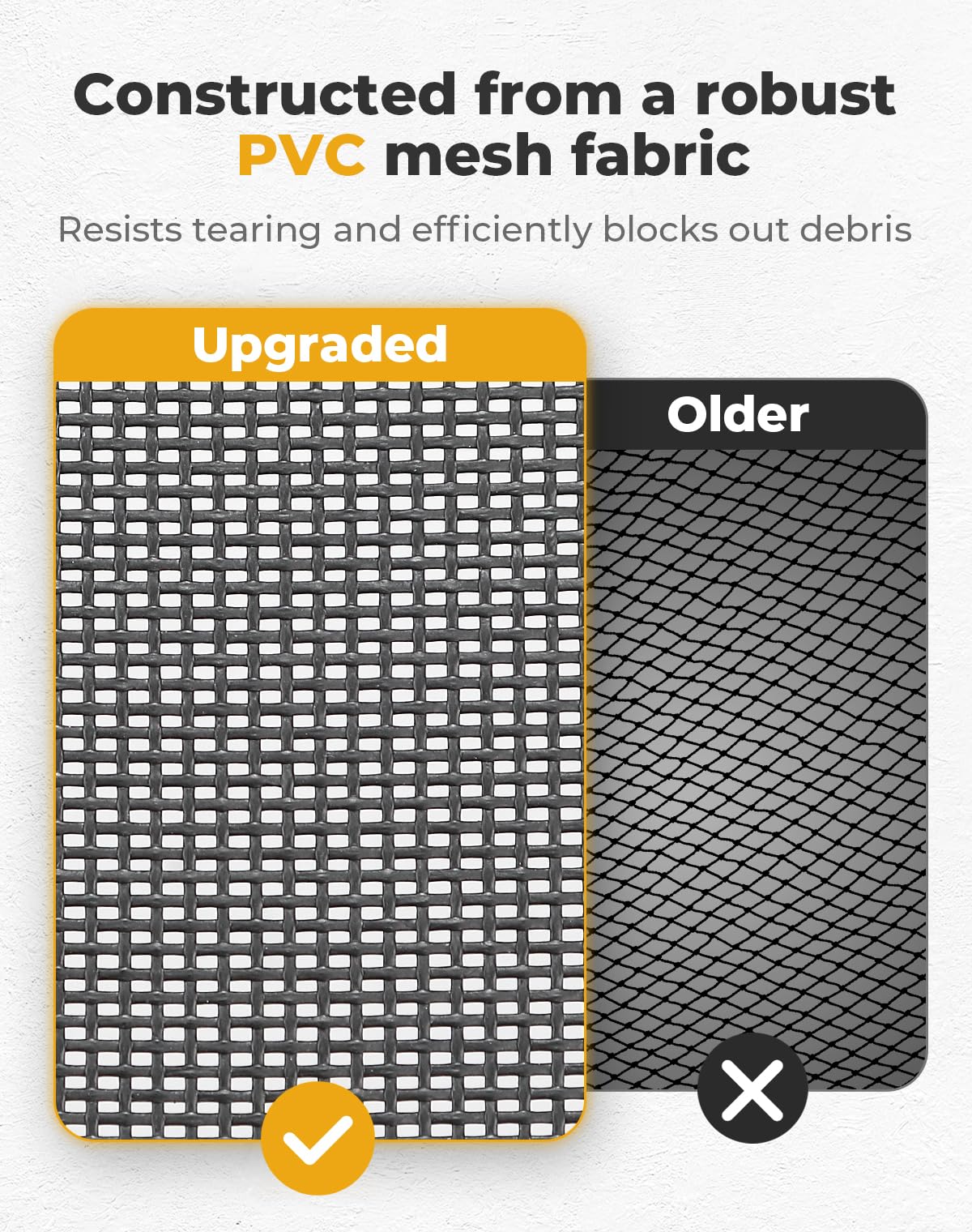 Photo of Window Mesh Net Side Soft Windshield for 2024 Polaris RZR XP 4 1000 by Kemimoto - Premium for UTVs / Side by Sides