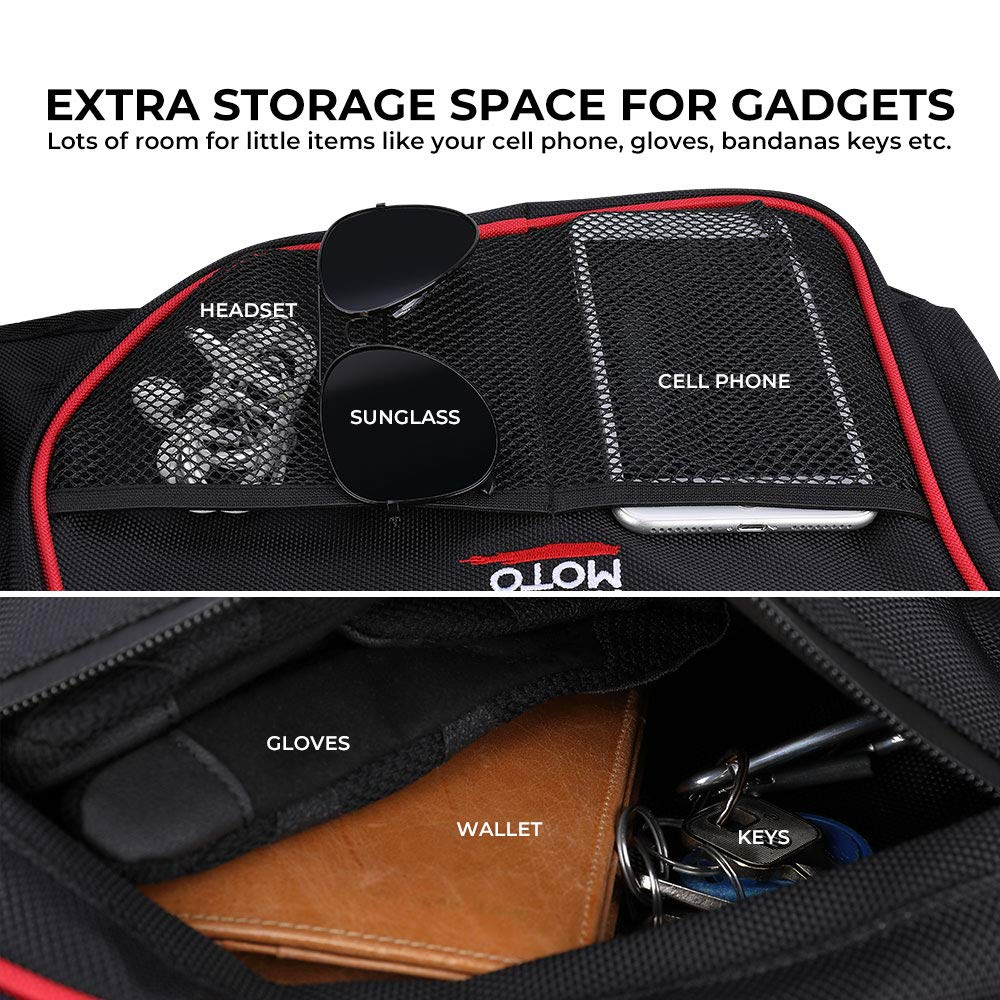 Photo of Kemimoto Front Side Door Bags with Knee Pad for Polaris RZR XP 1000 by Kemimoto - Premium for UTVs / Side by Sides