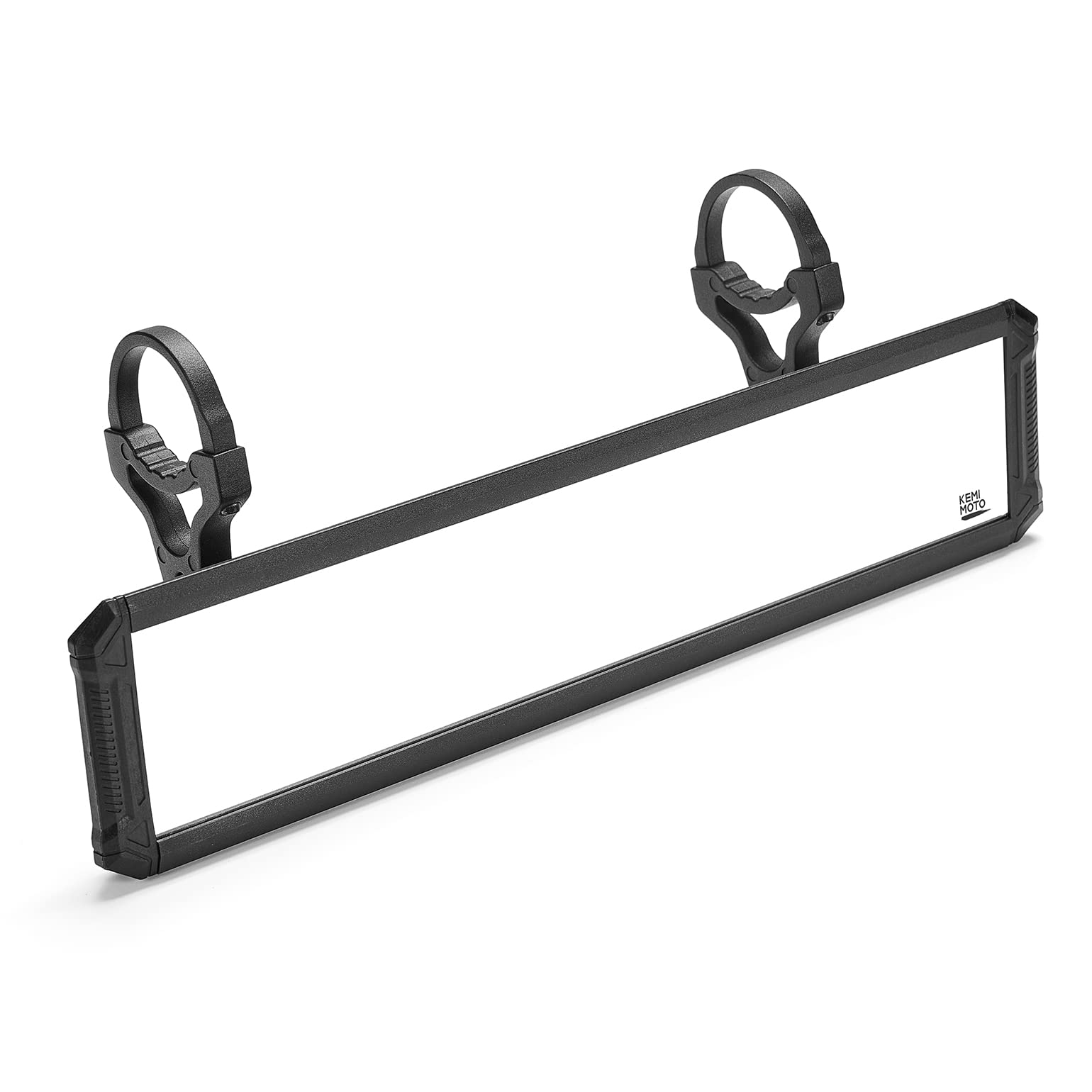Photo of UTV Rear View Mirror with 1.65"-2" Sturdy Gear Clamp by Kemimoto - Premium for UTVs / Side by Sides