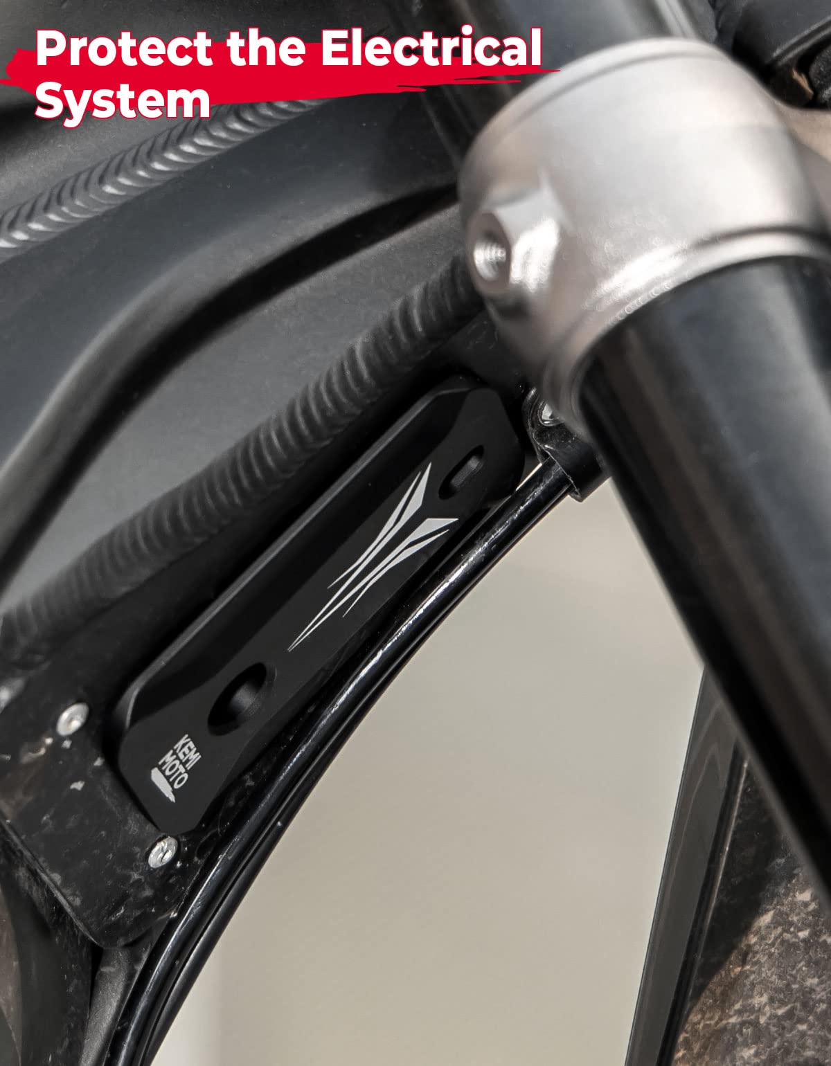 Photo of Horn Electrical Cover Plate for Sur-Ron Light Bee X and S X160 X260 Segway by Kemimoto - Premium for UTVs / Side by Sides