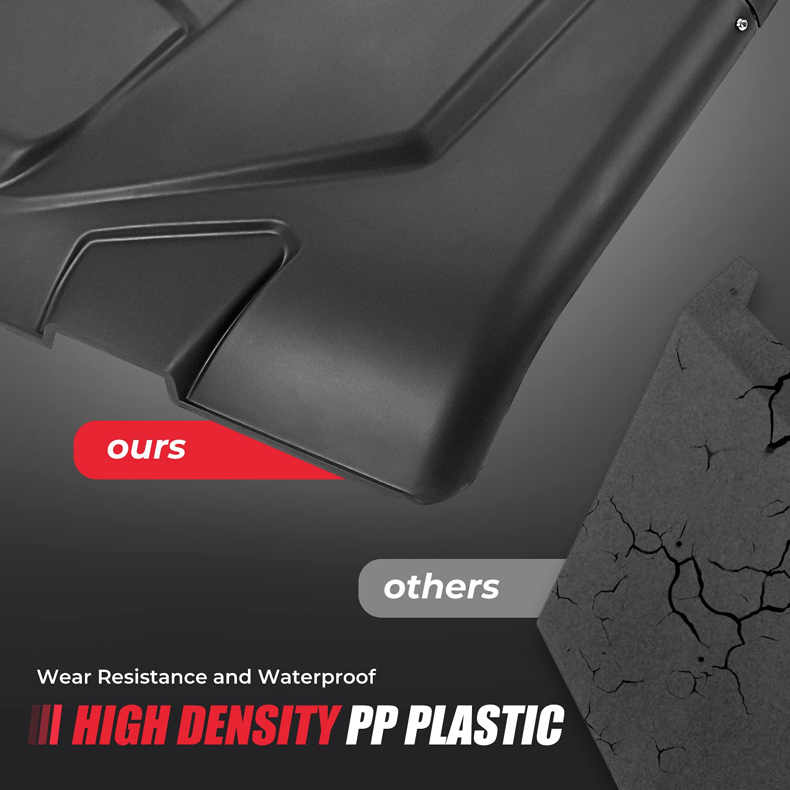 Photo of Hard Roof Top Plastic for Can Am Defender HD5/7/8/9/10 by Kemimoto - Premium for UTVs / Side by Sides