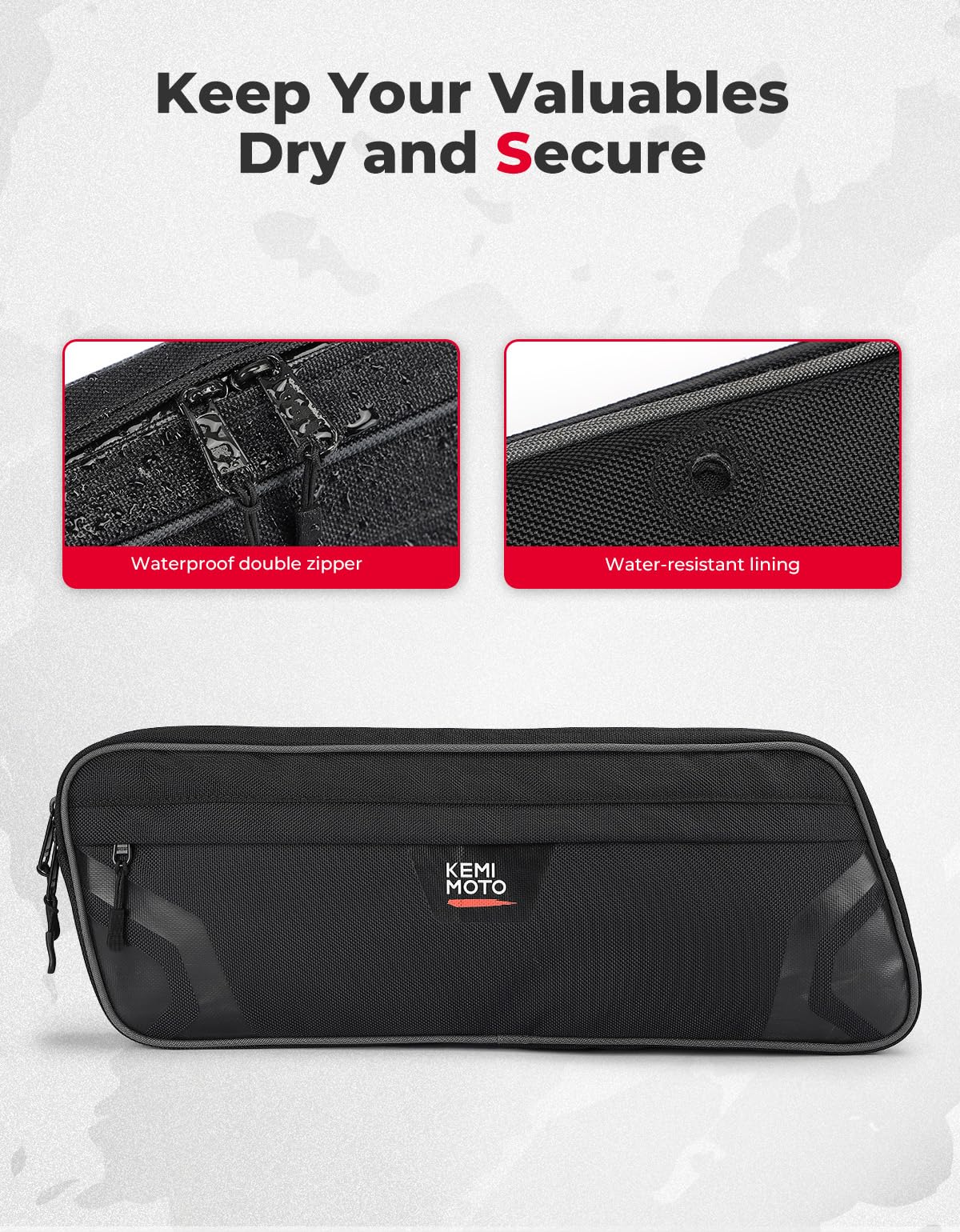 Photo of Lower Door Bags for Pioneer 1000-5/1000-6 by Kemimoto - Premium for UTVs / Side by Sides