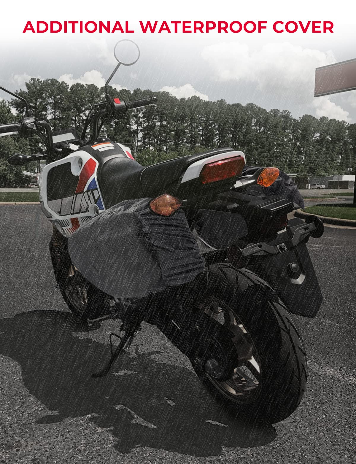 Photo of Saddlebags Waterproof 30L (15L*2) for Grom by Kemimoto - Premium for UTVs / Side by Sides
