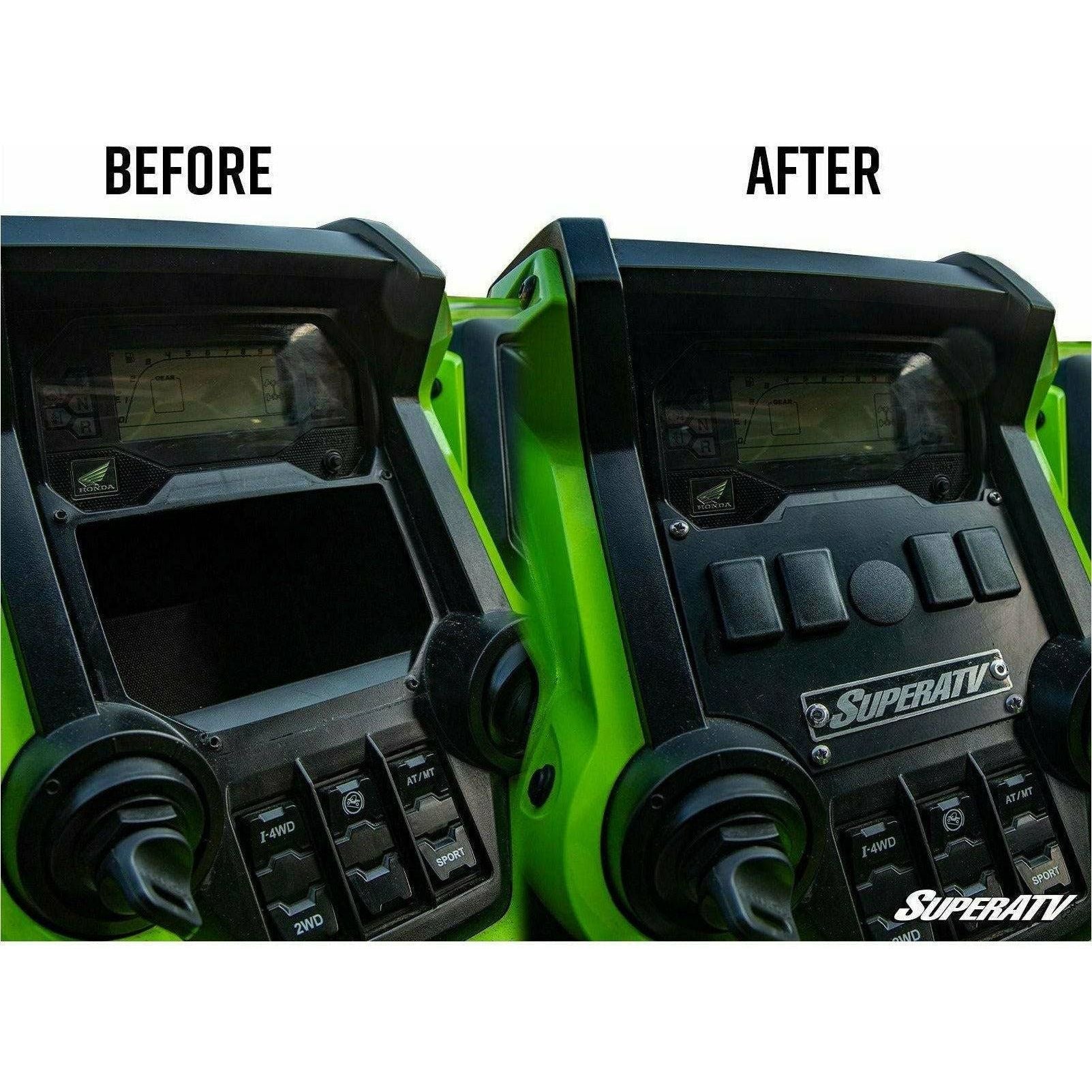 Photo of Honda Talon Switch Plate by SuperATV - Premium Rocker Switches for UTVs / Side by Sides