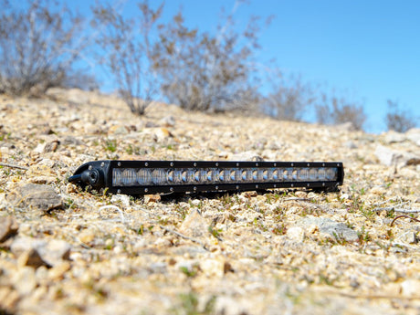 Photo of 20" Sport Single Row LED Light Bar by GGLighting - Premium Light Bar for UTVs / Side by Sides