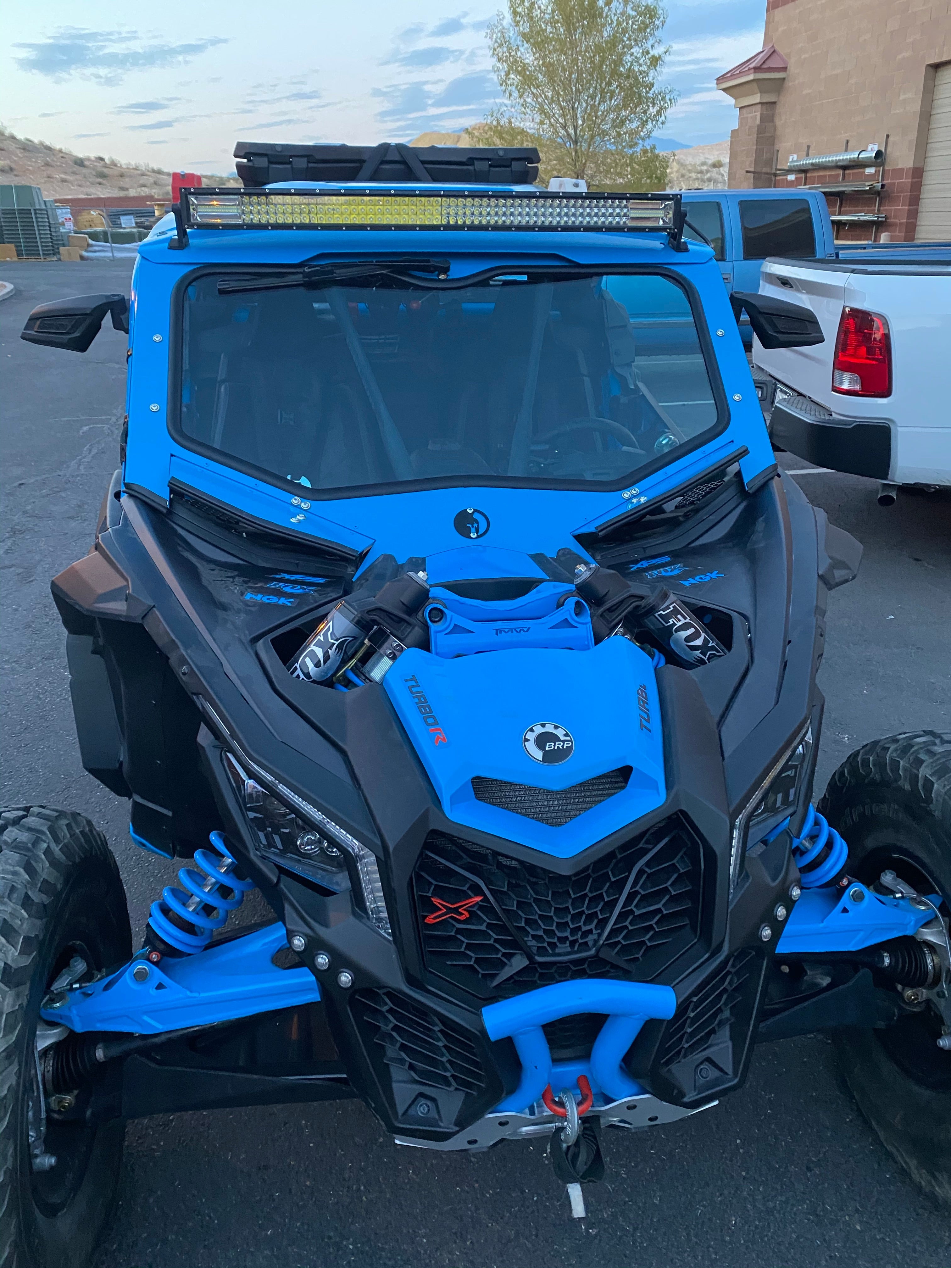 Photo of CANAM X3 RC FRONT WINDSHIELD 2018+ by Dirt Warrior Accessories - Premium Windshields for UTVs / Side by Sides