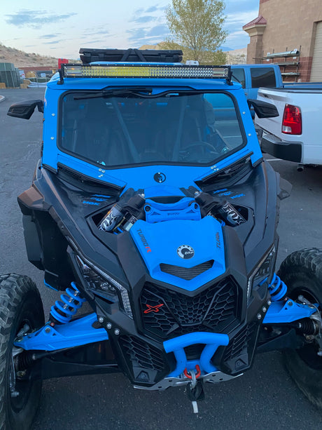 Photo of CANAM X3 RC FRONT WINDSHIELD 2018+ by Dirt Warrior Accessories - Premium WINDSHIELD for UTVs / Side by Sides