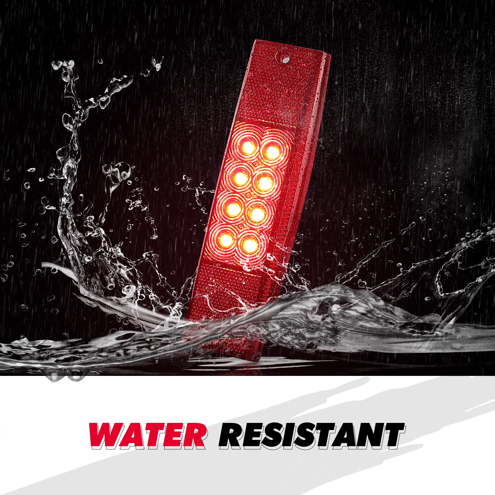 Photo of Rear Tail Light Fit Polaris Ranger 400/ 500/ 570/ Midsize 800 by Kemimoto - Premium for UTVs / Side by Sides